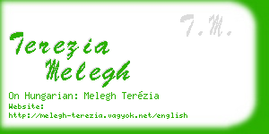 terezia melegh business card